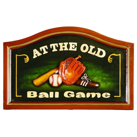 Ram Game Room At The Old Ball Game Pub Sign R622